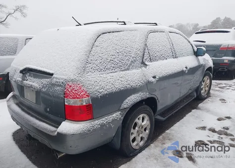 2001 Acura Mdx из США, поврежденный, VIN 2HNYD18671H510763